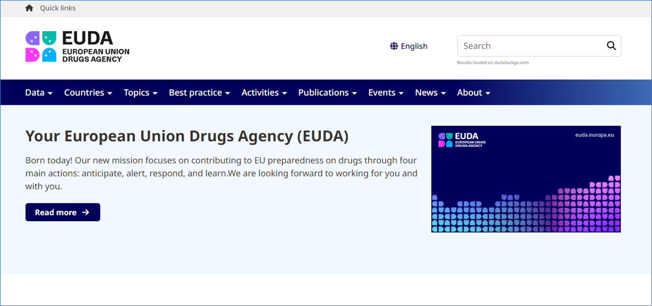 Agencia de la Unión Europea sobre Drogas (EUDA)