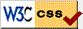 Icono de validación del código CSS. Se abrirá en una ventana nueva
